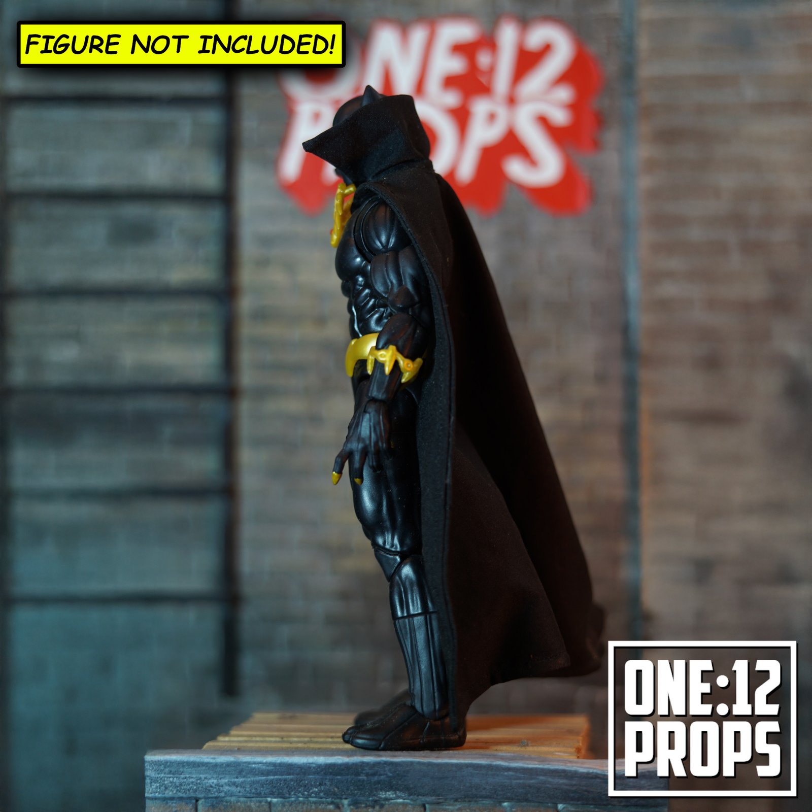 Custom Wired Cape for New Marvel Knights ML Black Panther | one12props